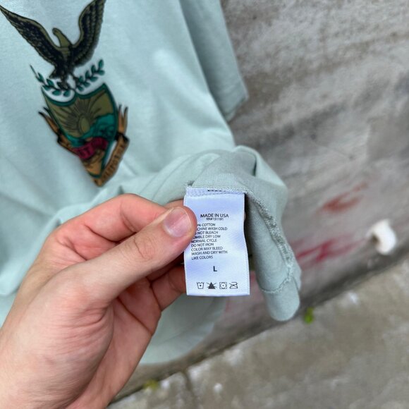 YZY Crest Olive Green T-Shirt - Picture 5 of 8